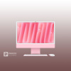 Моноблок Apple iMac 4.5K 24" (M4, 8C CPU, 8C GPU, 2024) 16 ГБ, 256 ГБ SSD, Pink MWUG3